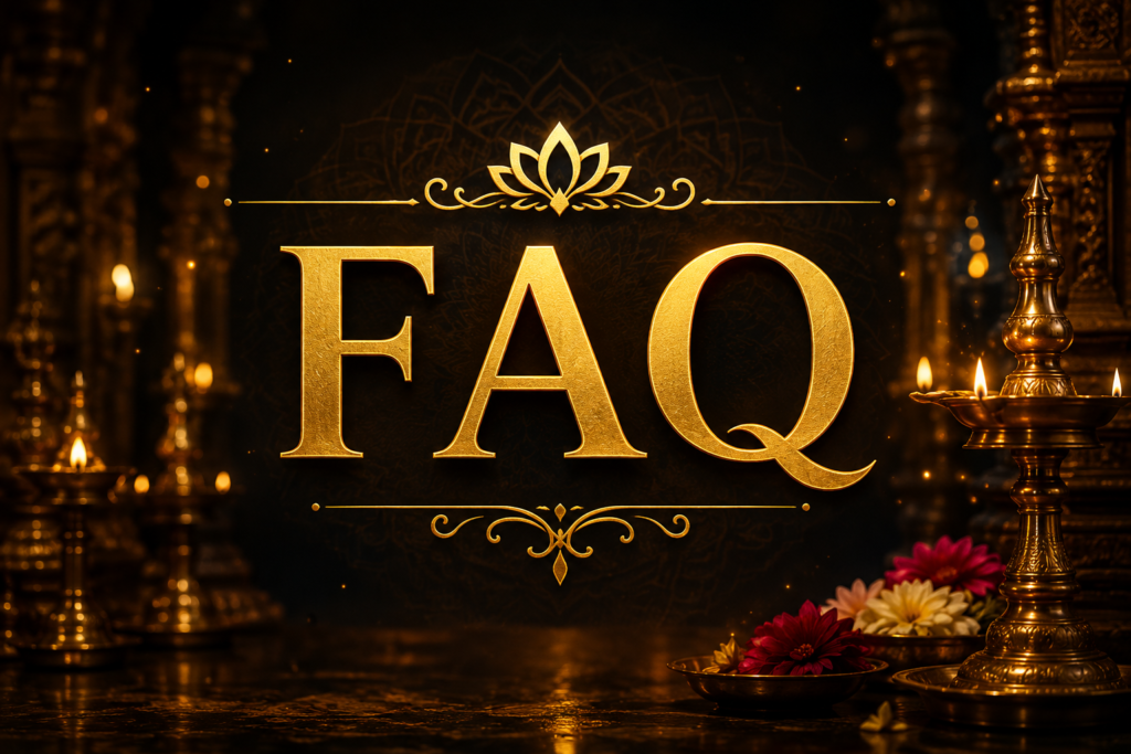 FAQ about Vishnumaya Puja and traditional Kerala spiritual practices
